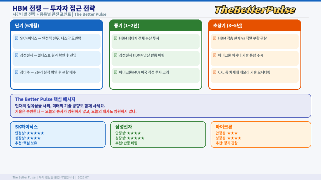 HBM전쟁-투자자 접근 전략