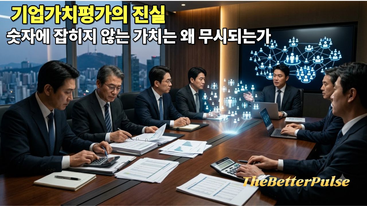 기업가치평가 3가지 진실 — M&A에서 무시되는 숫자 너머의 가치