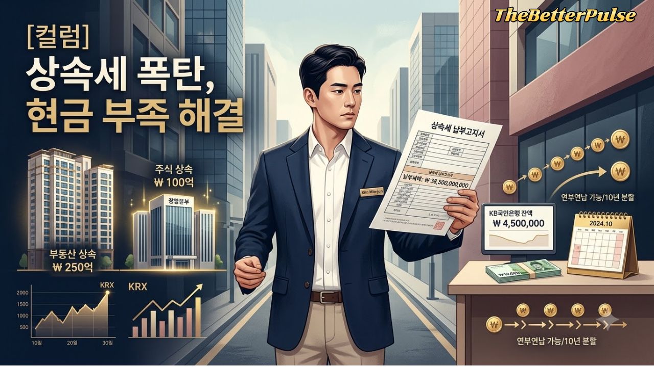 상속세 납부, 현금이 없으면 어떻게 해야 할까요? 꼭 알아야 할 10가지