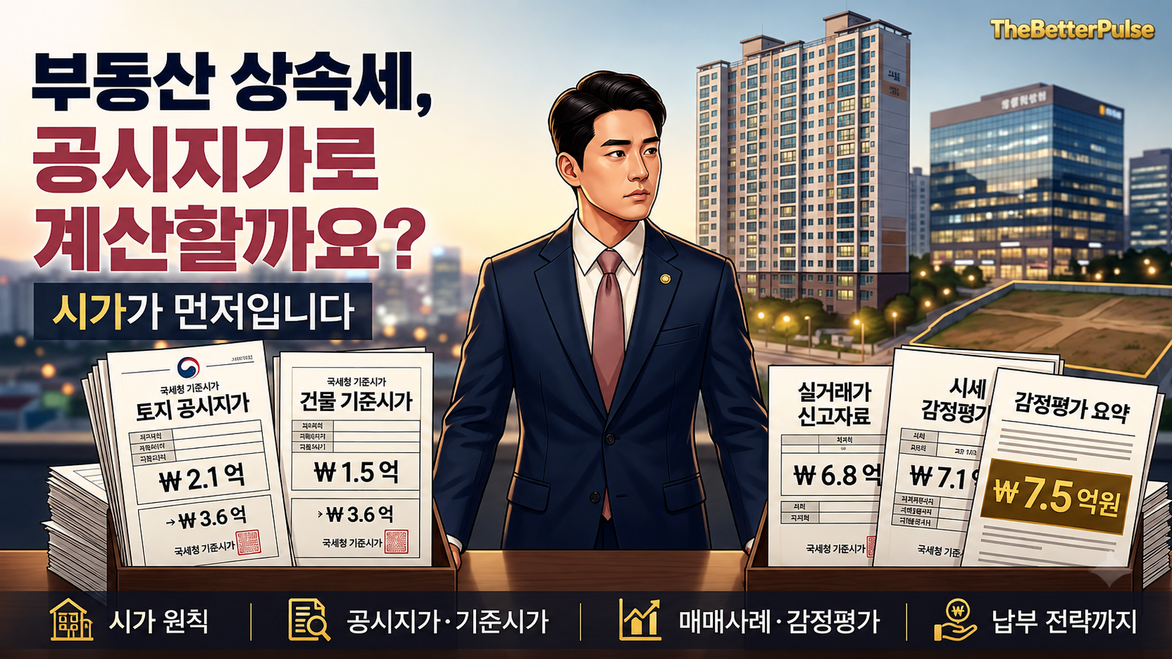 부동산 상속세, 공시지가로 계산할까요? 꼭 알아야 할 10가지