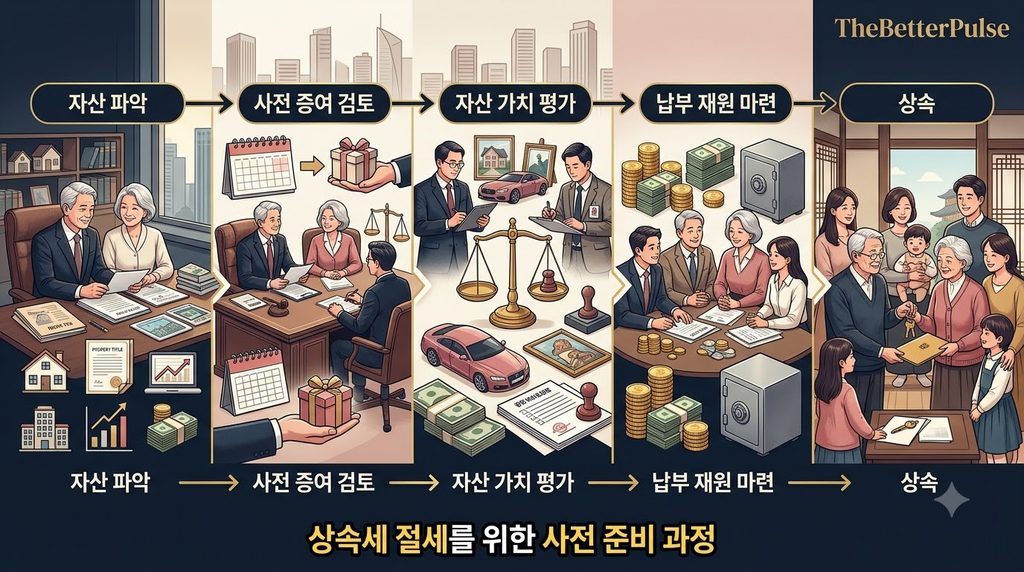 상속세 절세를 위한 사전 준비과정
