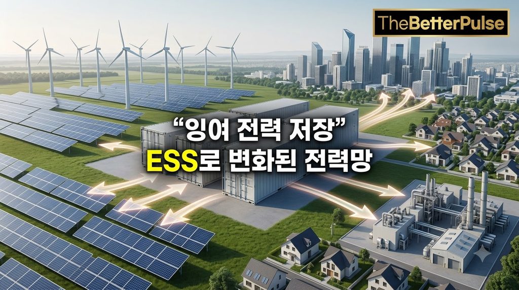 AI 데이터센터와 전력망 ESS의 연결 구조