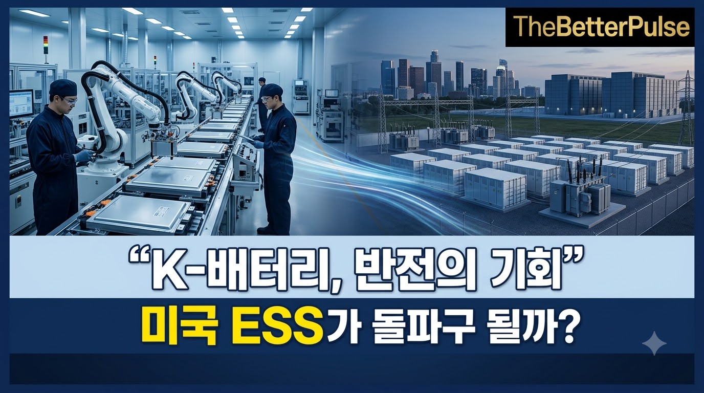 미국 ESS 시장, K배터리의 다음 승부처인 7가지 이유