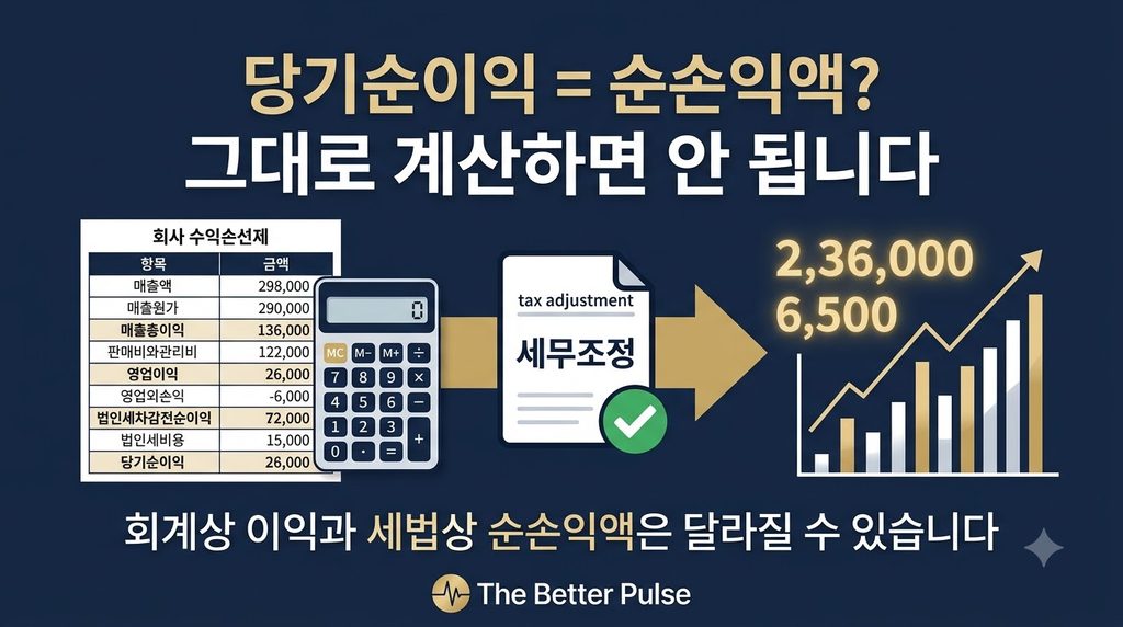  비상장주식 가치평가에서 당기순이익 = 순손익액? 그대로 계산하면 안 됩니다
