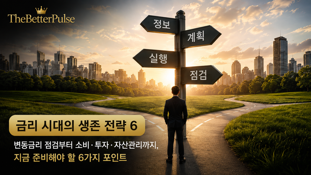 기준금리 3% 시대, 결국 중요한 것은 버틸 수 있는 구조입니다