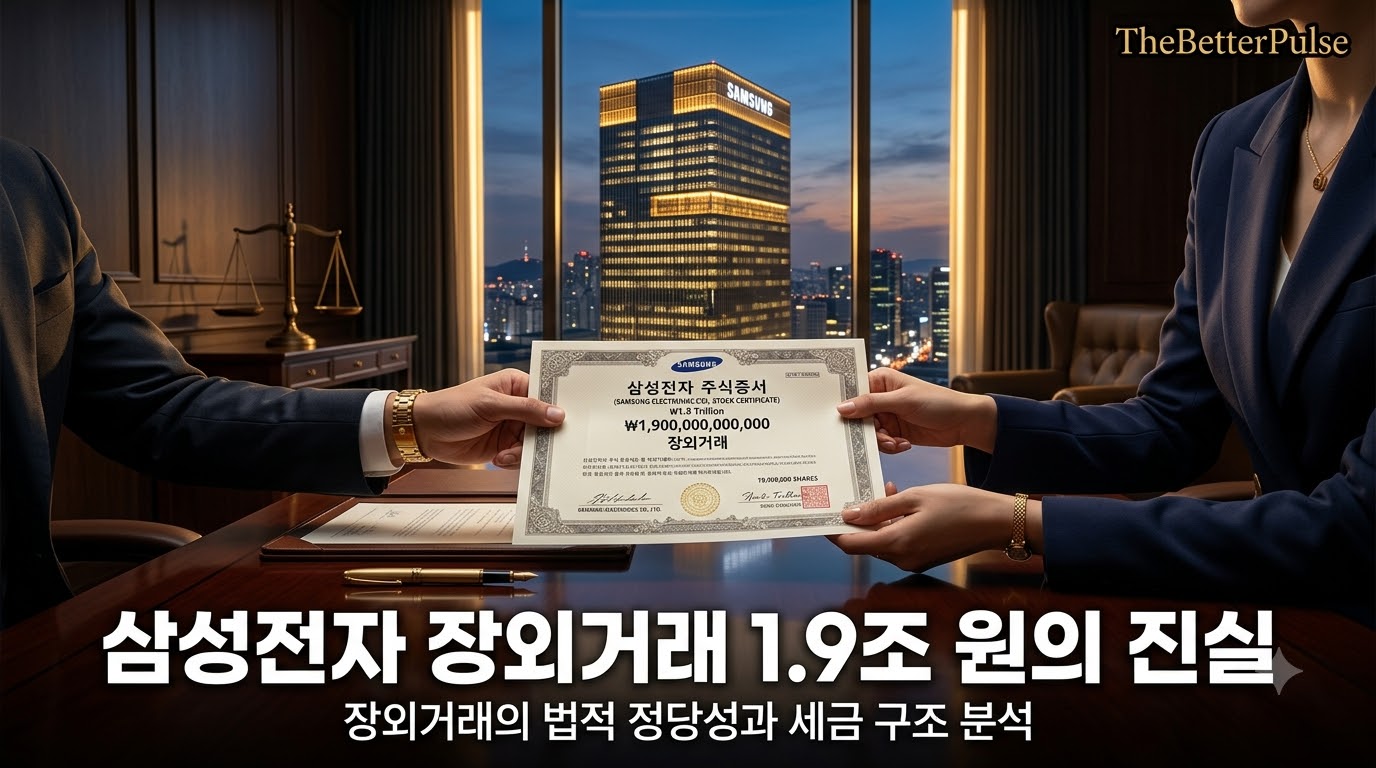 삼성전자 장외거래 1.9조 원의 진실