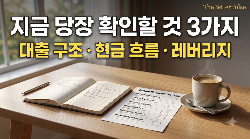 금리 상승기 자산 관리 체크리스트