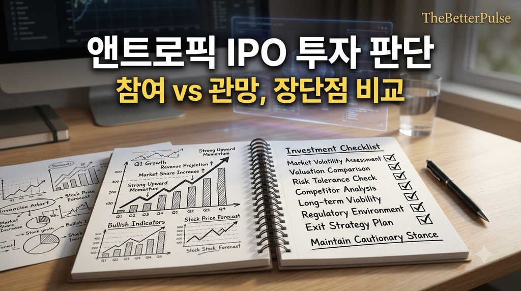앤트로픽 IPO 투자 판단 — 참여 vs 관망 장단점 비교
