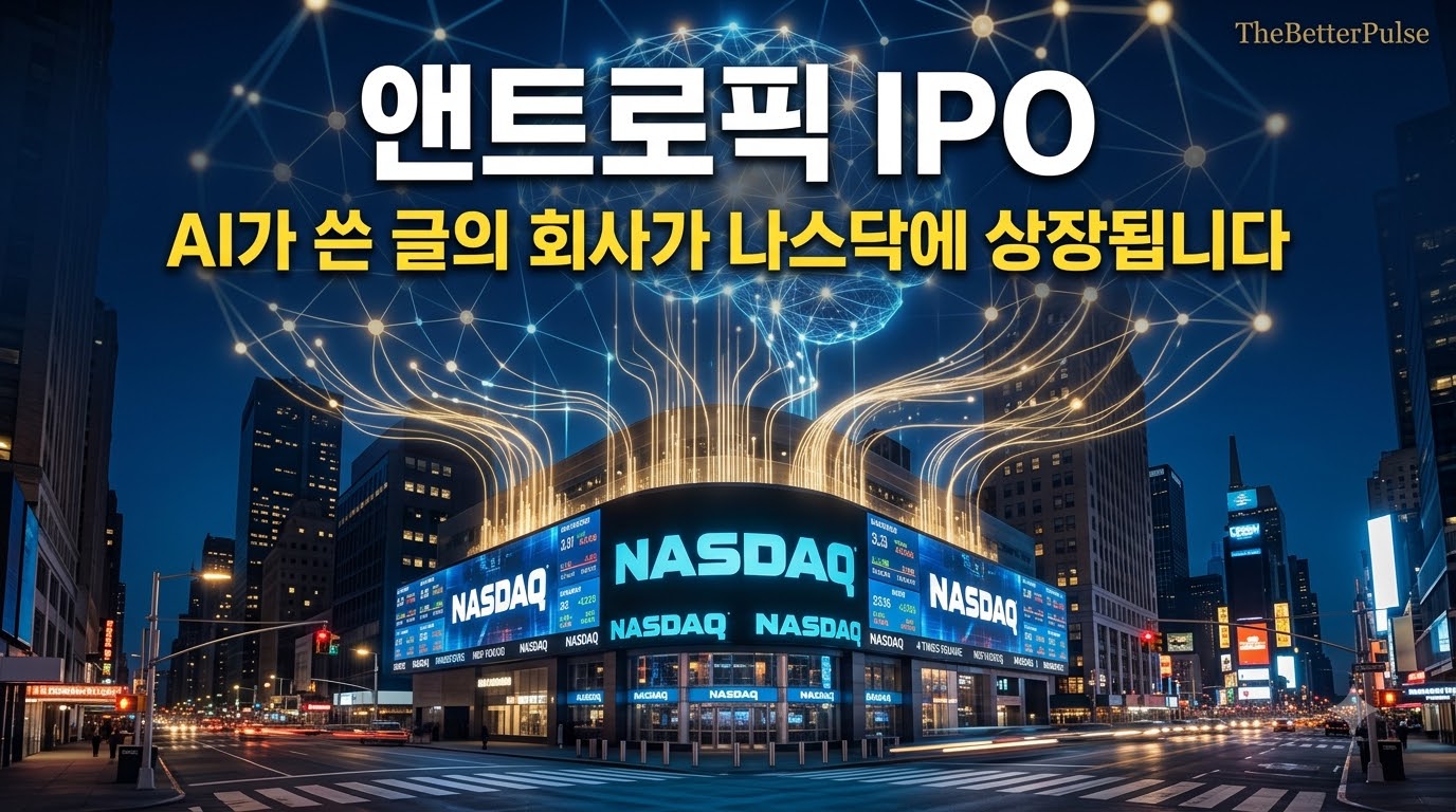 앤트로픽 IPO — 엔비디아가 13.5조를 베팅하는 진짜 이유