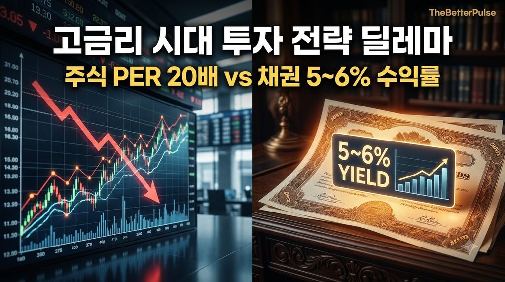 고금리 시대 투자 전략 — 금리 상승 국면 주식과 채권 수익률 비교