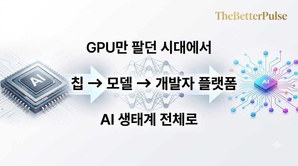 엔비디아 허깅페이스 인수 칩을 한 번 판매하는 것보다 AI를 만드는 과정 전체에 자연스럽게 들어가는 구조