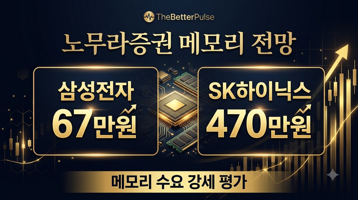 노무라증권 삼성전자 67만원·SK하이닉스 470만원 전망, 근거는?