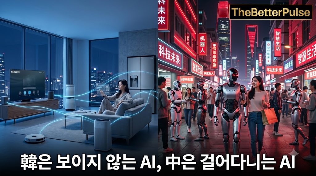한국 vs 중국 로봇 기술 비교