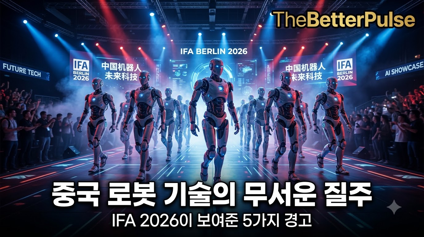 중국 로봇 기술의 무서운 질주