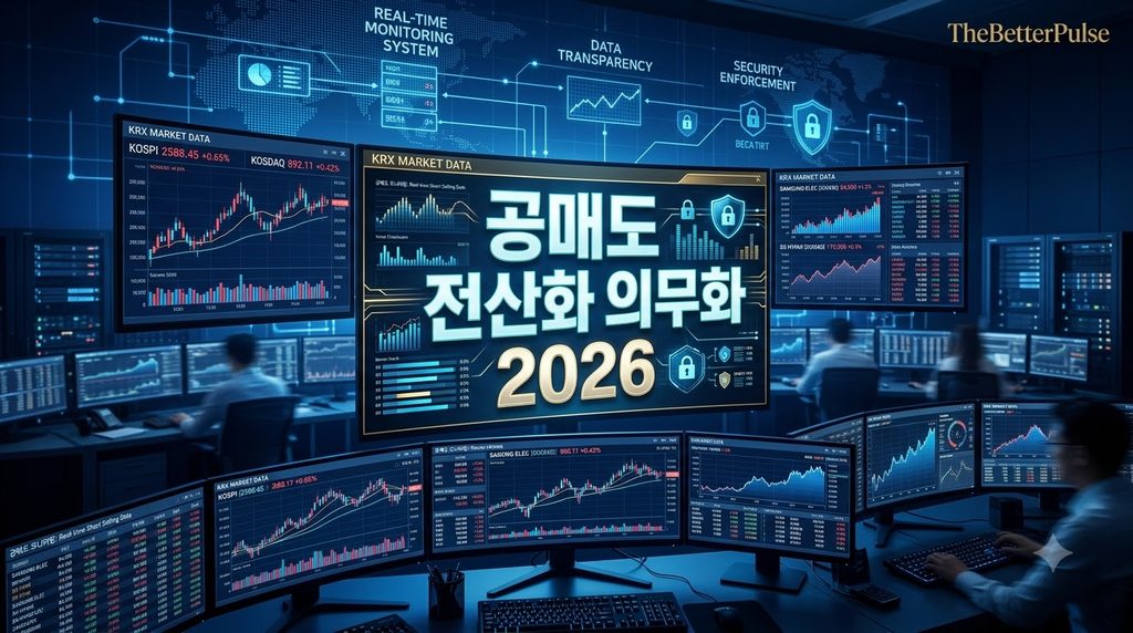 공매도 제도 개편 전산 감시 시스템 2026 의무화